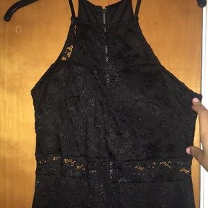 Black skin tight Dress